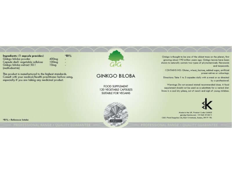 Gingko Biloba 900mg - Image 2