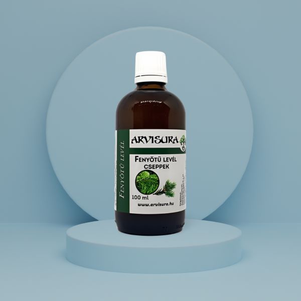 Fenyőtű levél csepp