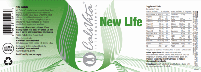 New Life / Multivitamin várandós és szoptatós kismamáknak - Image 2