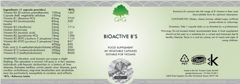 BIOACTIVE B-vitaminok formula - Image 2